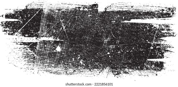 Splatter scratched Texture . Distress Grunge background . Scratch, Grain, Noise, grange stamp . Black Spray Blot of Ink.Place illustration Over any Object to Create Grungy Effect .abstract vector.