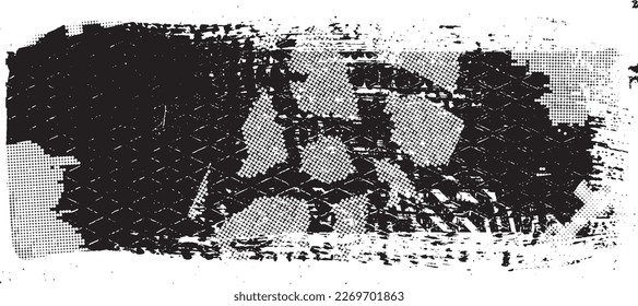 Splatter rayado Textura . Fondo de Grunge de la angustia. Rasca, grano, ruido, sello de grano. Gráfico de spray negro de la ilustración Ink.Place sobre cualquier objeto para crear un vector de efecto ondulado .abstract.