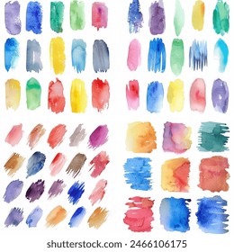 Splatter Spot Fleck Farbstoff Tusche Strich Bunte Pastellfarben Splash Sketch Nasse Kreativität Aquarellfarbe