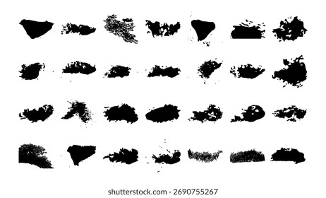 Plano de Fundo Isolado de Vetor de Definição de Textura de Dispersão 