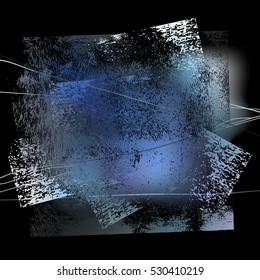 splattered grungy background, vector illustration