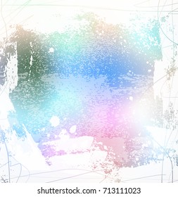 splattered grungy background, vector illustration