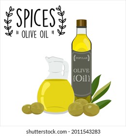 muestra el fondo del aceite de oliva.vector Eps 10.