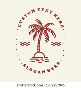 
el esplendor de los cocoteros en el diseño de la playa