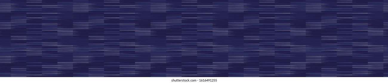 Spliced vector broken stripe border texture. Variegated mottled vertical line banner background. Seamless rough grunge pattern. Distorted masculine trim. Fashion textile disrupted glitch ribbon..
