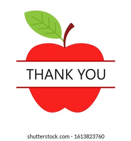 Thank You Apple High Res Stock Images Shutterstock