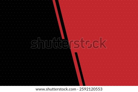 Split background with black and red sections, each featuring subtle dots and diagonal lines. Bold and contrasting, perfect for modern, creative, or high-impact designs.