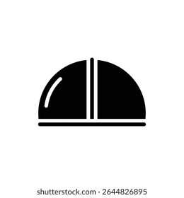 Split Dome with Central Line and Symmetrical Architectural Design