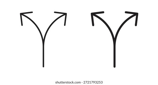 Dividir ícone para o design do seu site, logotipo, aplicativo, UI. EPS10