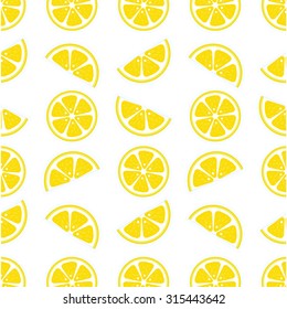 split lemon pattern.Citrus pattern background.