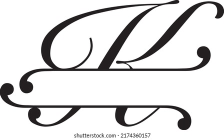 11,617 Split monogram Images, Stock Photos & Vectors | Shutterstock