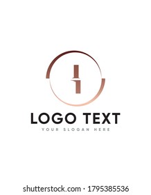 Split On is an incredibly unique and distinct display type I logo template, Vector logo for business and company identity 