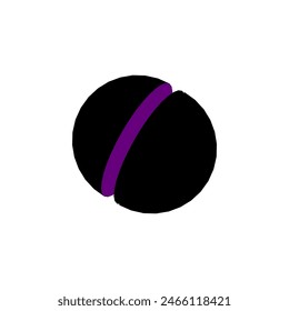 split shere logo template vector