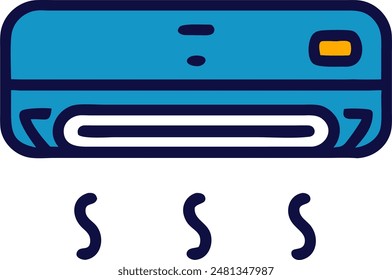 split unit air condition vector