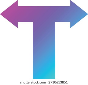 Split Vector Icon Design Illustration