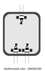 A splitter or combiner antenna signal