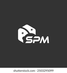 SPM letter logo design on white background. Creative  modern SPM letter logo design. Vector design.
Letters SPM, SPM logo  vector template. 