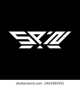 SPN letter logo vector design, SPN simple and modern logo. SPN luxurious alphabet design  