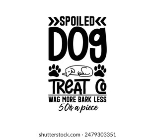 Spoiled dog wag more bark less, Groovy Dog Mom, Pet Mom fur mom Cute Dog quotes cut files, Funny Dog Quotes Designs