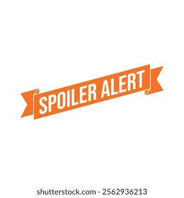 Spoiler Alert Rubber Stamp Vector Template