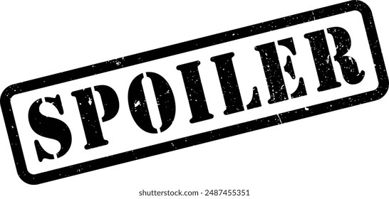Spoiler Warning Accepted Special Edition Bully Clickbait Leak Leaked Hazardous Set Red Rubber Stamp Grunge Texture Label Badge Sticker Vector EPS PNG Transparent No Background Clip Art Vector EPS PNG 