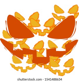 Spoky halloween design abstract background