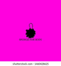 sponge for body icon sign signifier vector