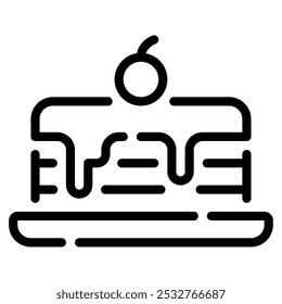 Sponge Cake icon for web, app, infographic, etc