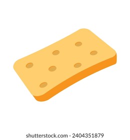 Sponge cloth icon vector illustration design