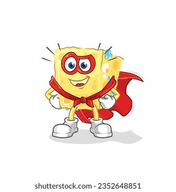 the sponge heroes vector. cartoon character