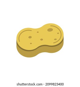 Sponge icon design template vector isolated 