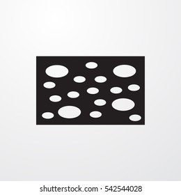 sponge icon illustration isolated vector sign symbol