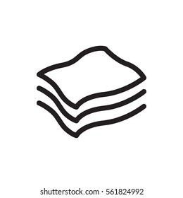 sponge icon illustration isolated vector sign symbol