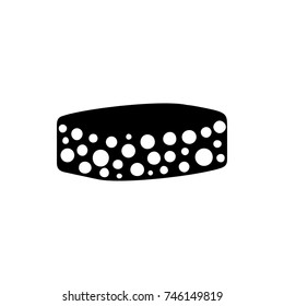 sponge icon illustration isolated vector sign symbol