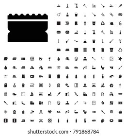 Sponge icon illustration isolated vector sign symbol. editable cleaning icons vector set.