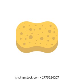 Sponge icon isolated on white background. Vector illustration. Eps 10.