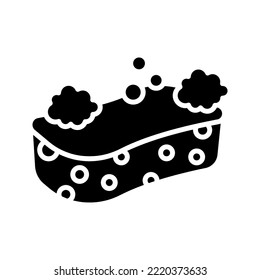 Sponge icon. sign for mobile concept and web design. vector illustration