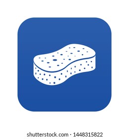 Sponge icon. Simple illustration of sponge vector icon for web