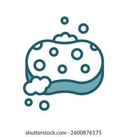 sponge icon vector design template simple and clean