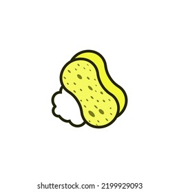 sponge icon vector design templates 