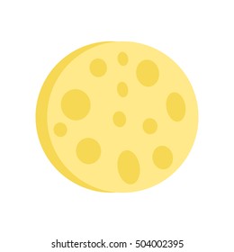Sponge isolated on white. Refreshing facial wash sponge. Essentials face sponge helps to exfoliates your face. Makes skin soft, supple and glowing. Cosmetics. Part of series of face care. Vector