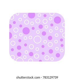 Sponge. The subject of personal hygiene. Flat icon isolated. Vector illustration