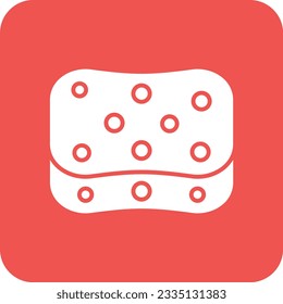 Sponge vector icon. Can be used for printing, mobile and web applications.
