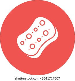 Sponge vector icon. Can be used for printing, mobile and web applications.