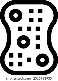 Sponge Vector Icon Design Illustration