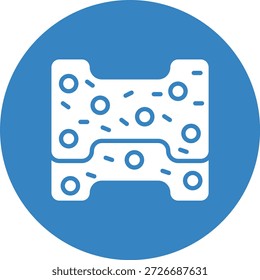 Ilustração de design de ícone de vetor de esponja