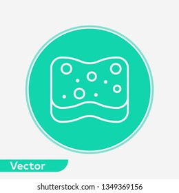 Sponge vector icon sign symbol