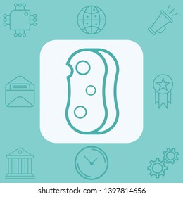 Sponge vector icon sign symbol