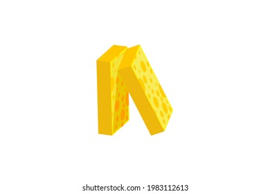 Sponge for wash isometric icon vector. Two sponge for wash sign. isolated symbol illustration. 3D Design Template Element.