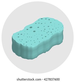 sponge or  washcloth